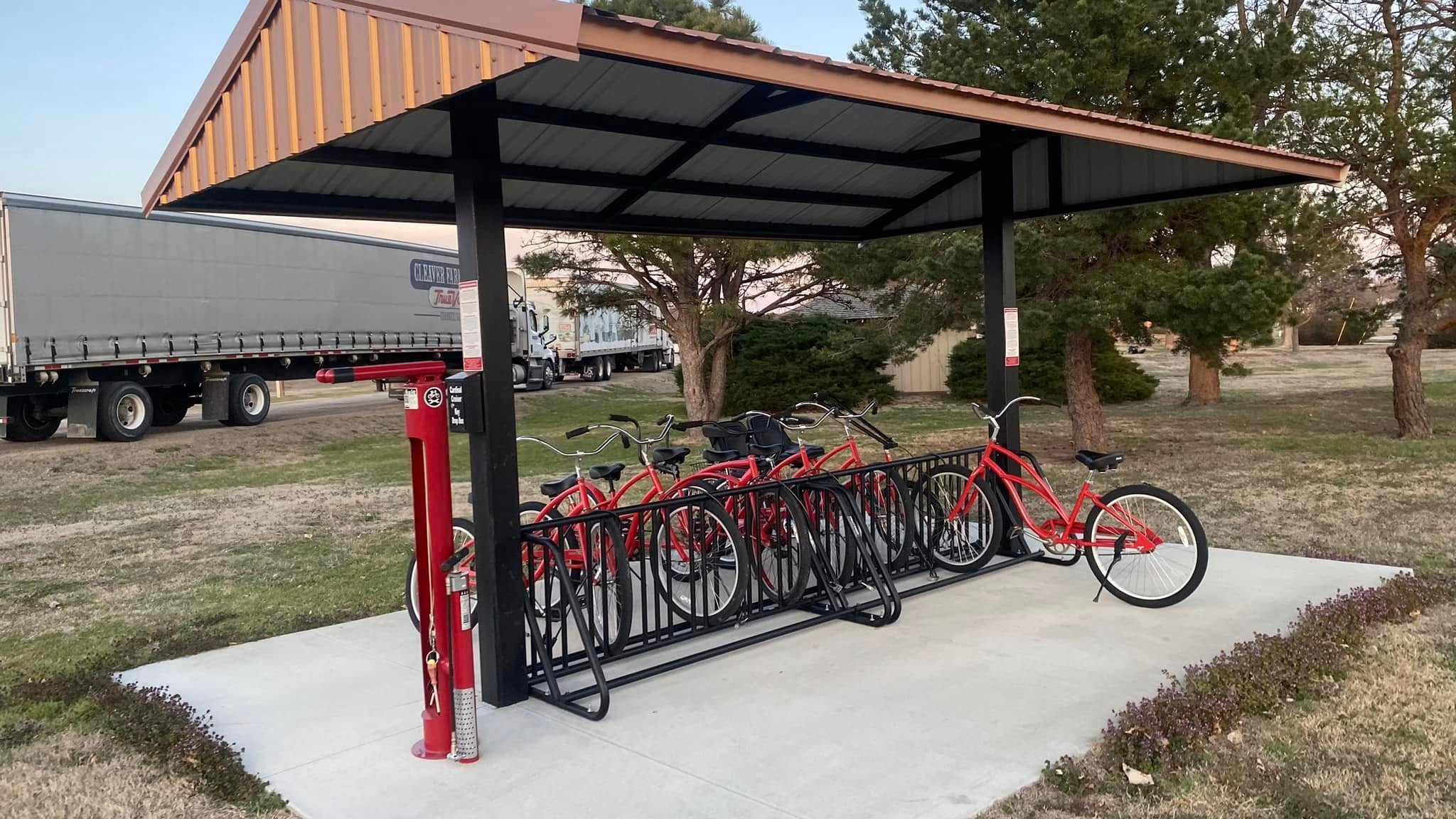 Bikes available for guest use
